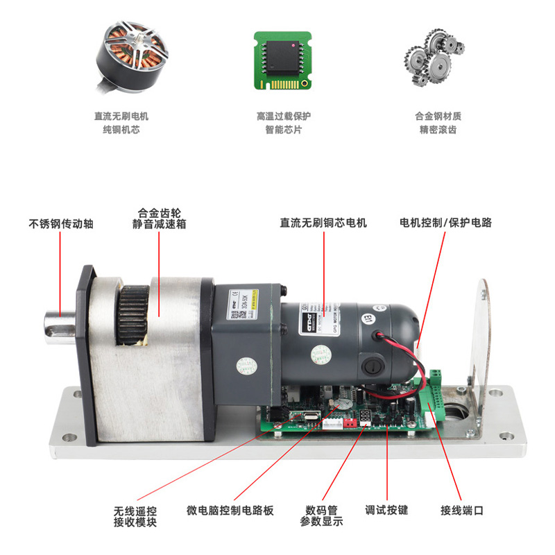 曲臂式側(cè)裝開(kāi)門(mén)機(jī) 庭院大門(mén)自動(dòng)開(kāi)門(mén)裝置 小區(qū)人行通道門(mén)禁智能電動(dòng)閉門(mén)器 金捍力
