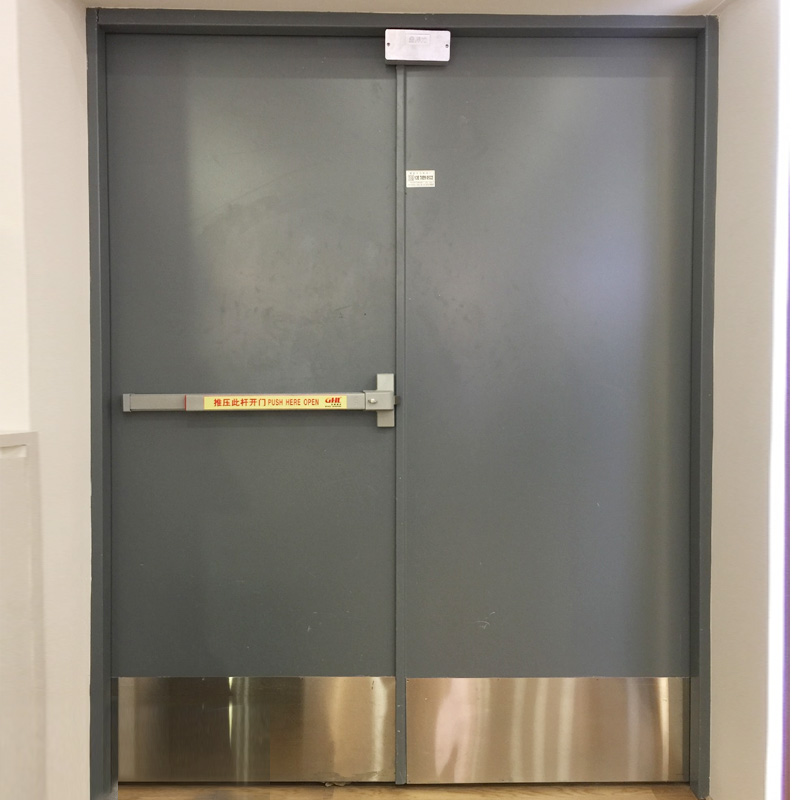 雙門器（搭配橫式逃生門鎖使用） 鑄鐵 金捍力