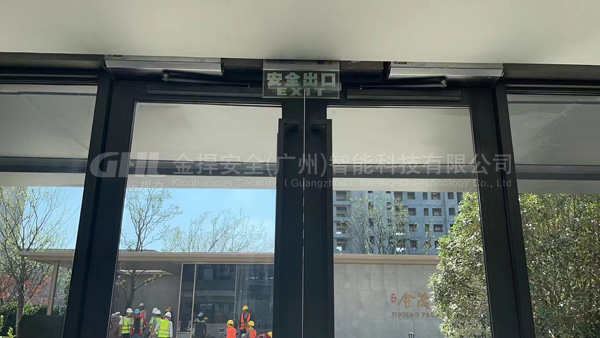 自動(dòng)平開門機(jī)聯(lián)動(dòng)門禁可視對講系統(tǒng)·江蘇鹽城金茂小區(qū)