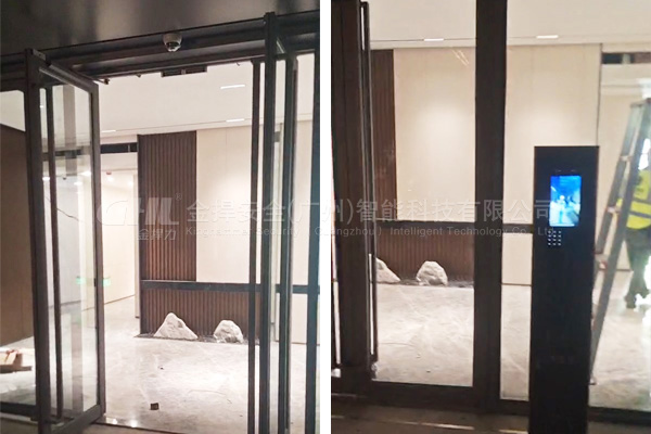 自動平開門機(jī)聯(lián)動門禁可視對講系統(tǒng) 自動平開門機(jī)聯(lián)動門禁可視對講系統(tǒng)