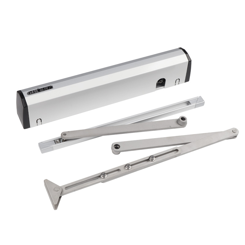 藍(lán)牙小型智能電動閉門器AGV機器人改造485通訊自動平開門機 金捍力