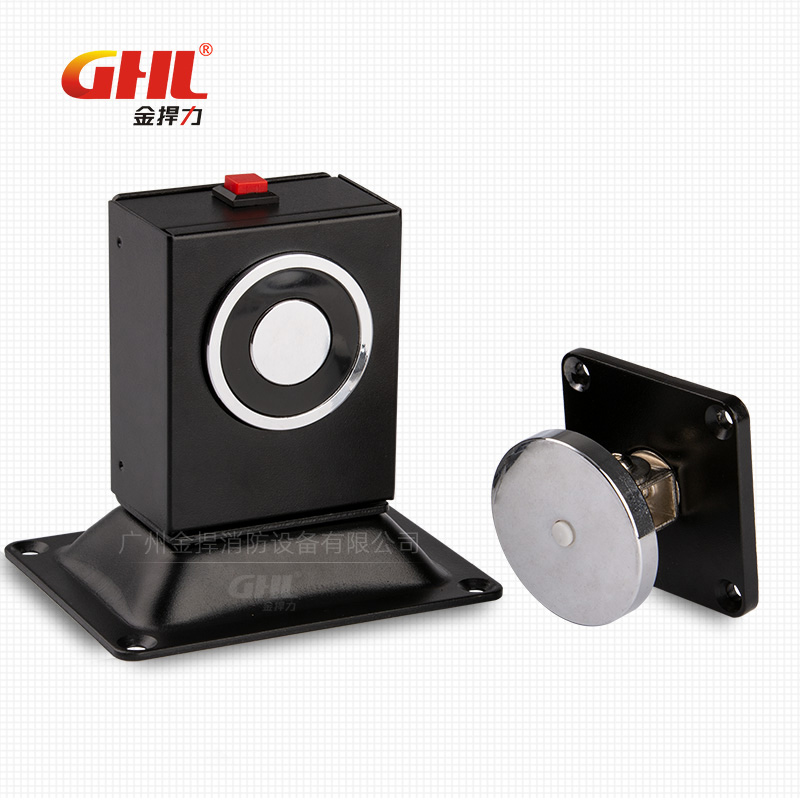 防火門(mén)電磁門(mén)吸釋放器 12V/24V雙電壓 墻裝或地裝 金捍力