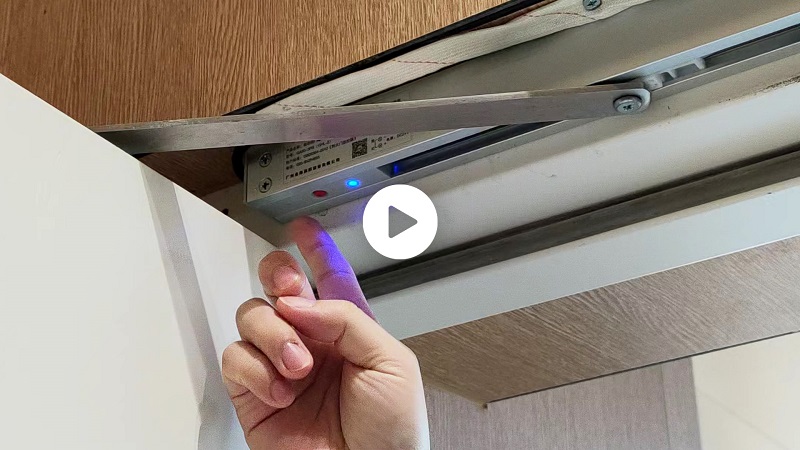 常開式防火門電動閉門器幾種關(guān)門方式演示