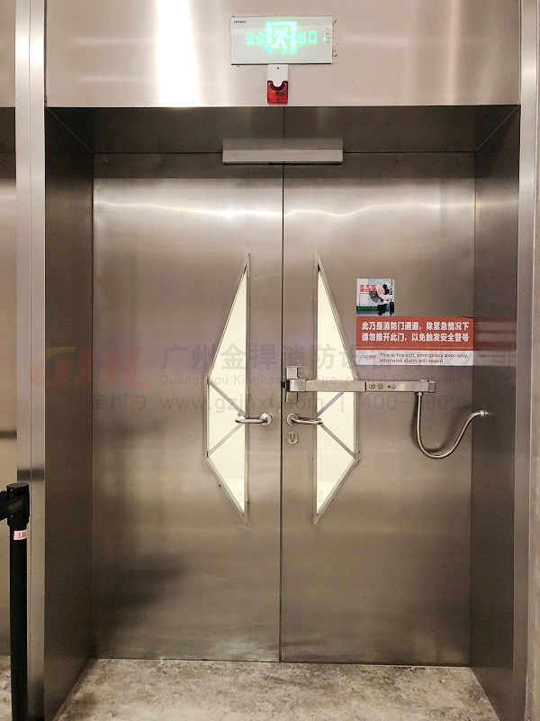 中山海港城安裝金捍力逃生門鎖控制系統(tǒng)