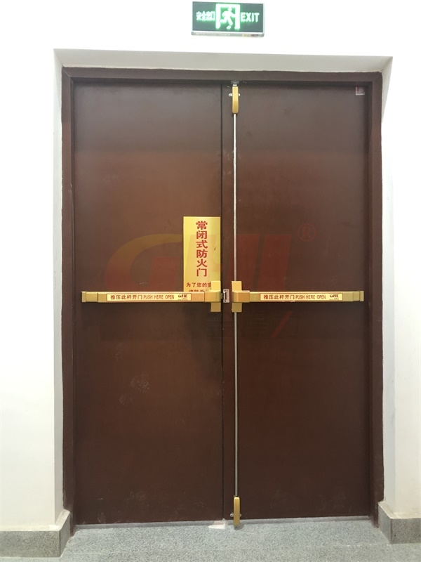 金捍力為浙江紹興喜來登酒店特別定制金色逃生鎖