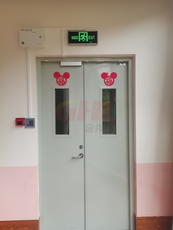 養(yǎng)老院安裝金捍力常閉防火門門禁系統(tǒng)