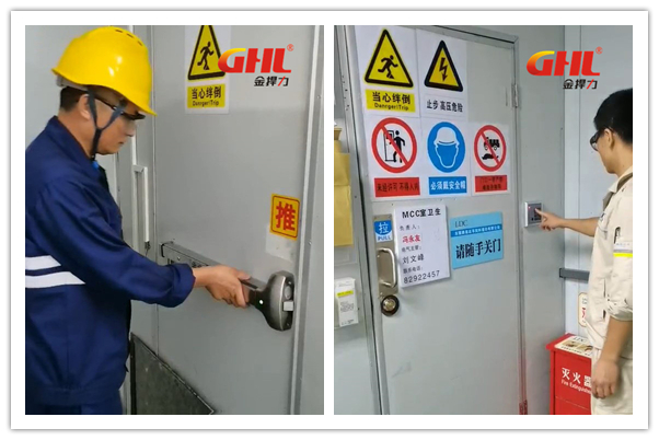 電動(dòng)推桿鎖聯(lián)動(dòng)門禁控制